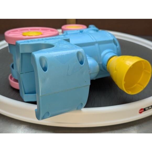 Vintage 70s Musical Mattel Train Crib Rail Sitter Runner Moving Toy Infant Baby - Picture 9 of 12